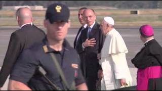 Raw: Pope Francis Departs for Brazil