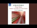 Piano Sonata (1924) : III. quarter note = 112