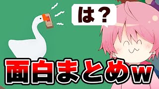 【バカゲー】ガチョウとして生きる世界でイタズラするゲームが面白すぎたｗｗｗｗｗｗｗｗ