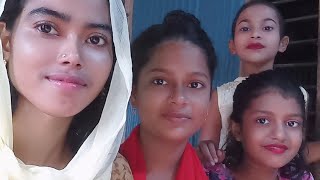 আজ ১৬ পদের বর্তা দিয়ে ঝাল ঝাল টক ভাত খেলাম /Sharmin Vlogz