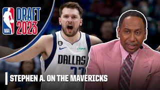 Stephen A.: Luka will request a trade if the Mavericks don't appease him! | 2023 NBA Draft