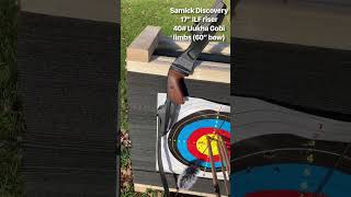 Bow set up - Samick Discovery/Uukha Gobi/GT Traditional - Increased draw weight and new arrows.