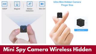 Mini spy camera wifi hidden camera wireless hd 1080p