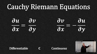 The Cauchy-Riemann Equations Complex Analysis