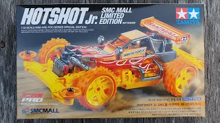 แกะกล่อง UNBOXING TAMIYA MINI 4WD HOTSHOT Jr. SMC MALL LIMITED EDITION ITEM 92435