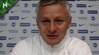 We’ve never scored after the final whistle! | Brighton 2-3 Man United | Ole press conference