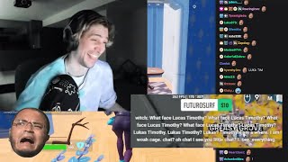 xQc ask Ninja if he knows about Lucas Timothy from Witch stories