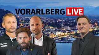 Vorarlberg LIVE mit Marco Tittler, Björn Tyrner und Thomas Huemer