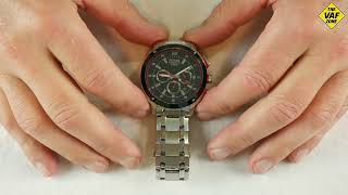 Pulsar PT3395 Analog Quartz Chronograph watch battery replacement and review