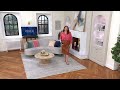 Denim & Co. Canyon Retreat Snap Front Faux Leather Skirt on QVC