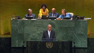 Intervenção na 73ª Assembleia Geral da Organização das Nações Unidas