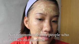 DIY Durian Face Mask