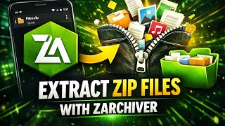HOW TO EXTRACT FILES WITH ZARCHIVER