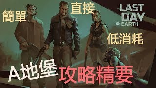 Last Day On Earth: Survival 末日生存 攻略A堡2樓 - 簡單直接低消耗 [ A地堡攻略精要 #1]