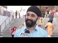 sikh devotees celebrate harvest festival in india with prayers