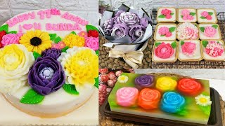 4 Kreasi Puding Cantik || Puding Ulangtahun || Puding Bunga Kekinian