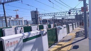 東武9000系9102F 東急新横浜線試運転 元住吉駅にて