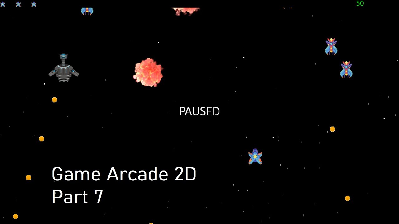 Membuat Game Arcade 2D Dengan Pygame (Part 7) || Membuat Layar Game ...