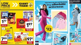 Giant Tiger Flyer Canada 🇨🇦 | January 01 - January 07