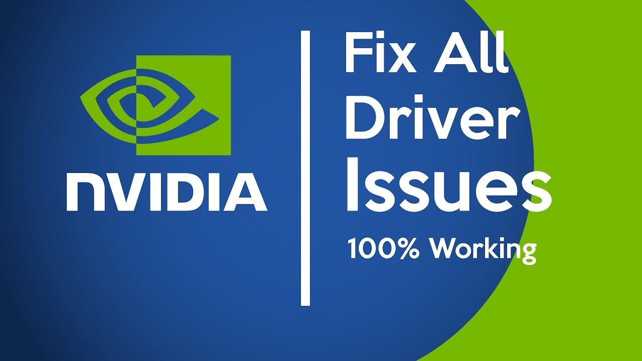 How To Fix Any Nvidia Driver Issues (really Easy) - YouTube