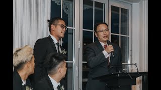 梁秦婚禮：男方舅舅致詞 Uncle Jos Speech