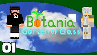 Botania: Garden of Glass - Ep. 1: Grow, Tree! | Minecraft Modded Skyblock Let's Play