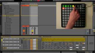 Novation Launchpad - User Mode 1 (Drum Rack)