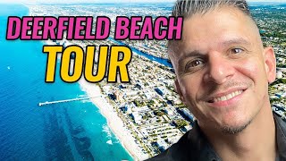 Deerfield Beach Florida BOARDWALK BEACH Tour! | Living in South Florida!