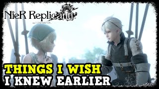 Things I Wish I Knew Earlier In NieR Replicant (Tips \u0026 Tricks)