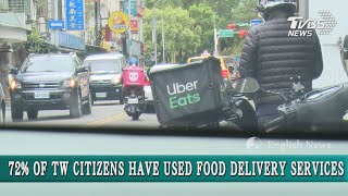 【TVBS English News】ORDERS ON FOOD DELIVERY PLATFORMS GROWN BY 30%