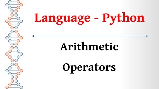 Language Tamil - Python - Arithmetic Operators