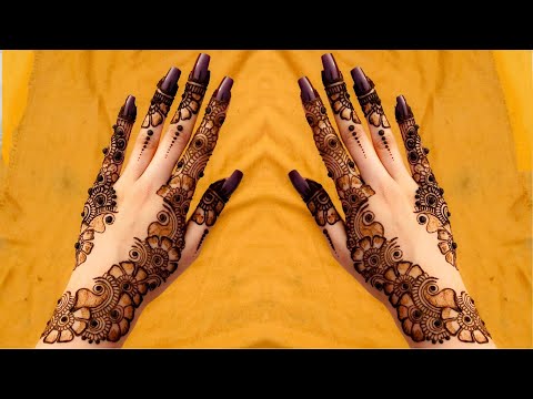 New Arabic Mehndi Design For Eid 21 Easy Mehndi Designs 21 Eid Mehndi Designs New Arabic Mehndi Design For Eid 21 Easy Mehndi Designs 21 Eid Mehndi Designs