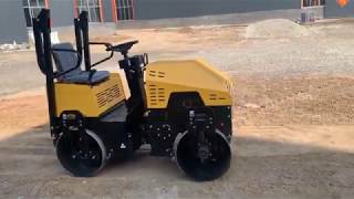 China Mountain Raise MR10 1ton mini Road Roller