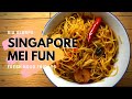 How to make SINGAPORE MEI FUN (Singapore curry noodles)!