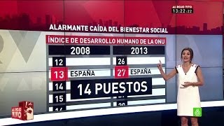 España cae 14 puestos en el ránking mundial de bienestar social