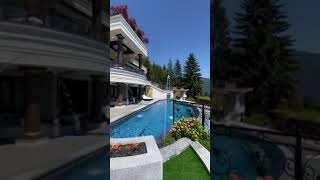 Los angeles | Beautiful house view | nature and swimming pool#shorts #luxury