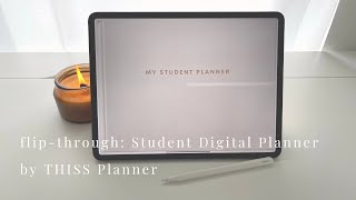 Student Digital Planner for School \u0026 College ✍ Hyperlinked GoodNotes Template iPad Digital Planning