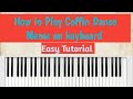 How to Play Coffin dance Meme on Piano #Manasvin keyboard CTS
