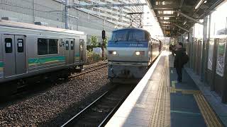 12月5日小田栄駅 吹田A32運用 3087レ EF66-109 サメ