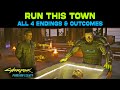 Run This Town Walkthrough: Jago or Bennett? ALL 4 Outcomes | Cyberpunk 2077 Phantom Liberty