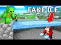 JJ Use FAKE ICE To Prank Mikey in Minecraft (Maizen)