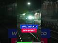 High Speed Action of India's Most Powerful Locomotive WAG-12 #shortvideo #shorts