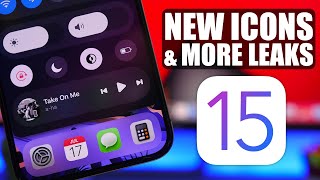 iOS 15 New Home Screen ICONS & More Features Leaked !