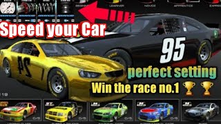 Stock Car Racing | Speed your Car Superfast Perfect setting \u0026 win the Race No.1 🏆 🏆🏆|Car Games