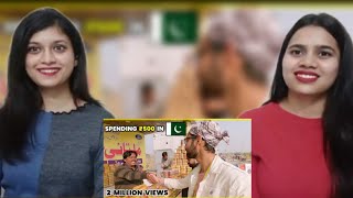 What all can You Buy for ₹500 in PAKISTAN Market | Indian Girls React