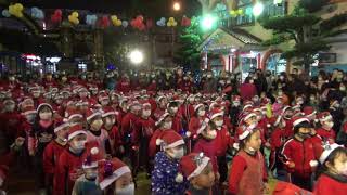 20201225石竹村幼兒園聖誕節美語律動