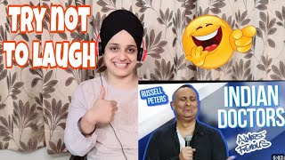 Indian girl reacts to "Indian Doctors" | Russell Peters - Almost Famous