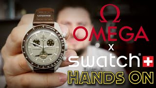 Hands On OMEGA x SWATCH MoonSwatch Speedmaster Saturn The Plastic Moonwatch? Is it Good or a Toy?