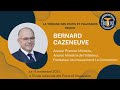 Conférence Bernard CAZENEUVE  – ENPC – 14/11/2024