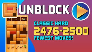 Unblock Classic Hard Levels 2476 to 2500 Walkthrough [100% Perfect!]